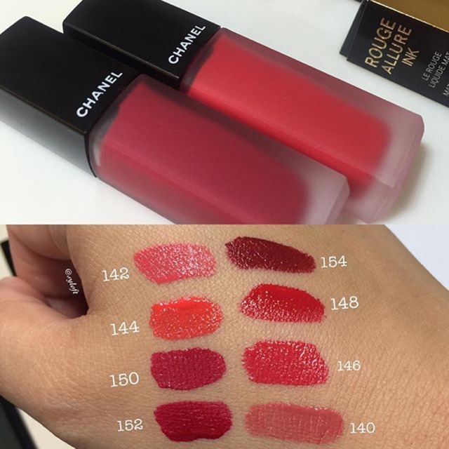 Son Chanel Rouge Allure Ink Màu 152 Choquant size mini 2.5ml Fullbox ( Đỏ Thuần )