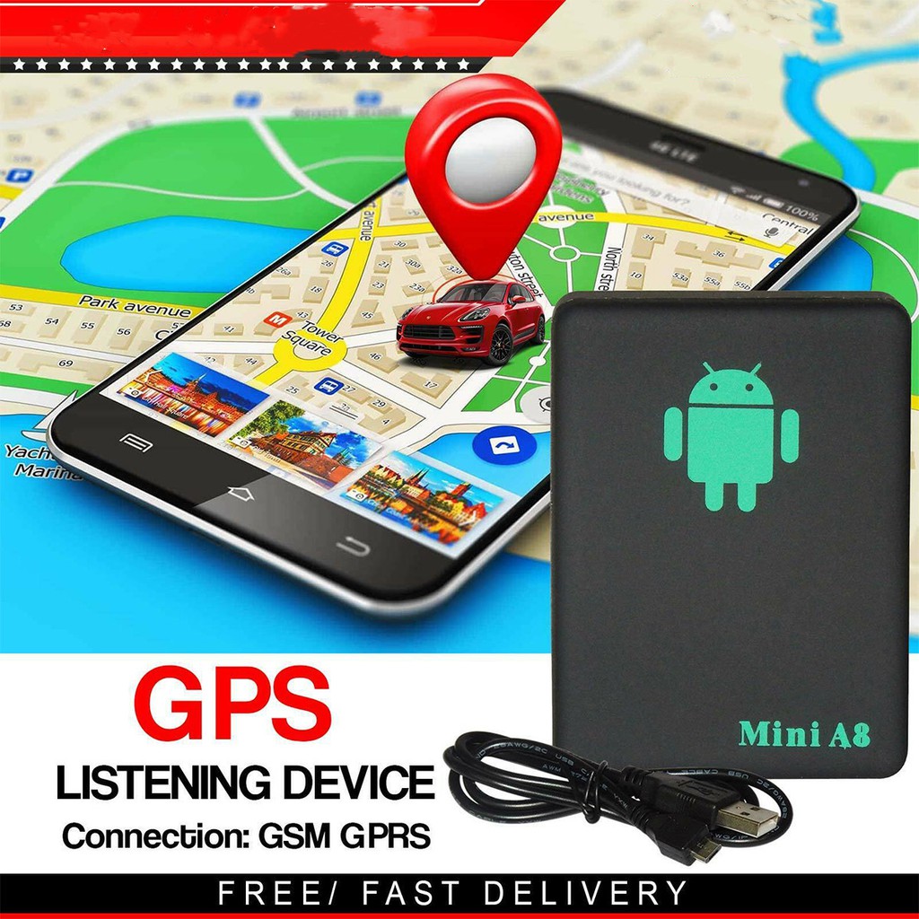 SOS Thiết Bị Định Vị Gps Mini Gsm / Gprs A8 Mini Gsm Gprs Cho Xe Hơi Trẻ Em