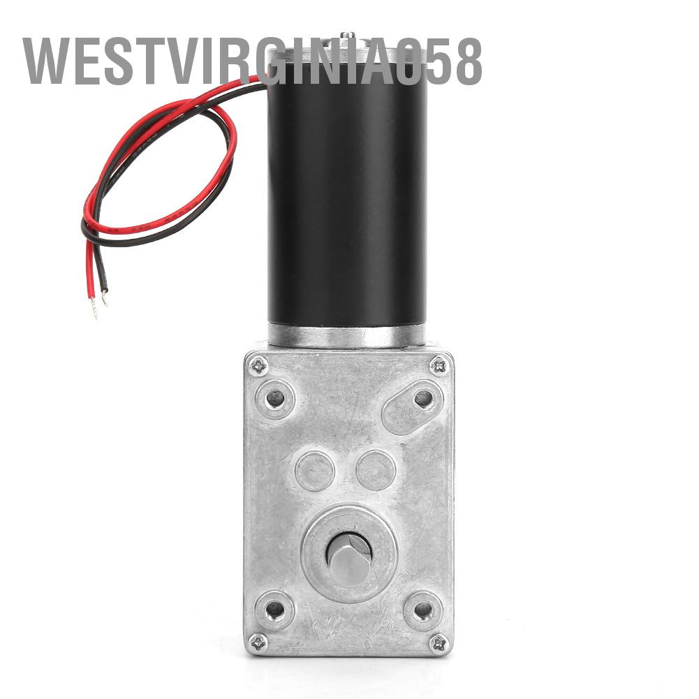Có thể bán buôn Tốc độ xoắn cao Giảm động cơ hộp số điện Reversible Worm Gear Trục 8 mm 24V Westvirginia058 Hàng giao ngay