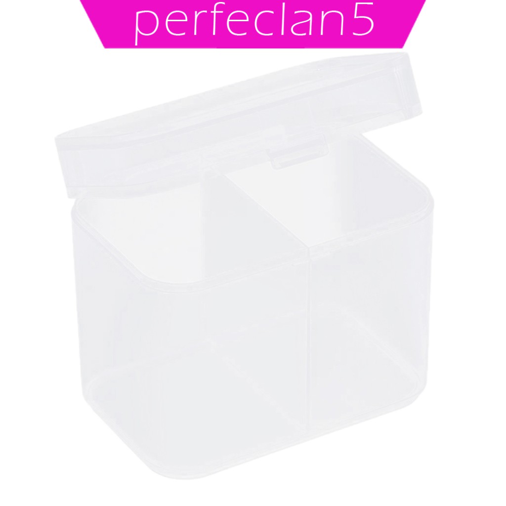 [Hàng mới về] Hộp đựng bông tẩy trang và khăn lau móng tay gồm 2 ngăn tiện dụng perfeclan5 | BigBuy360 - bigbuy360.vn