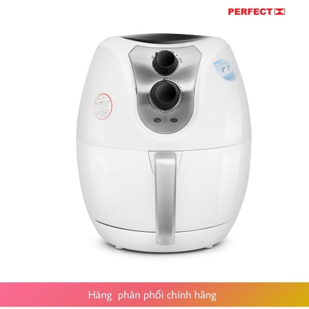 Nồi chiên không dầu - Nồi chiên không dầu THƯƠNG HIỆU MỸ perfect usa 4.6L Tặng bộ dao 8 món cán thếp đễ gỗ