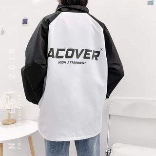Áo khoác dù 2 lớp acover nam nữ unisex, áo khoác bomber ulzzang zalofa