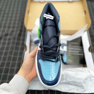 (Full Box) Giày JD Xanh Bóng Cao