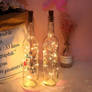 Dây đèn 8 / 15 / 20 bóng LED dây đồng trang trí giáng sinh