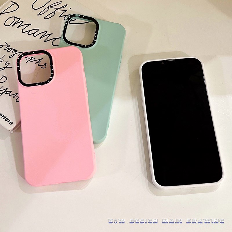 Ốp điện thoại silicone mềm nhám chống rơi và sốc cho iPhone 13 12 11 Pro Max XR X XS MAX 7 8 Plus
