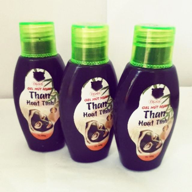 Hút mụn than hoạt tính