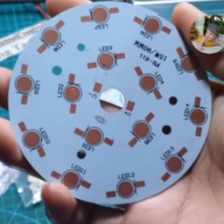 Mạch hàn led 15W tròn.