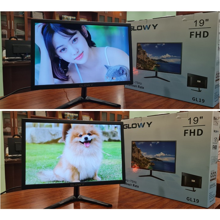 Màn hình máy tính Glowy 19 inch 1440x900 hiển thị 16 triệu màu cực sống động | BigBuy360 - bigbuy360.vn