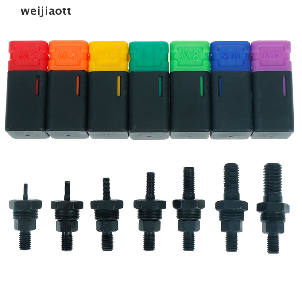 weijiaott M3-M12 replacement riveter gun part threaded mandrel for hand nut rivet metric WT