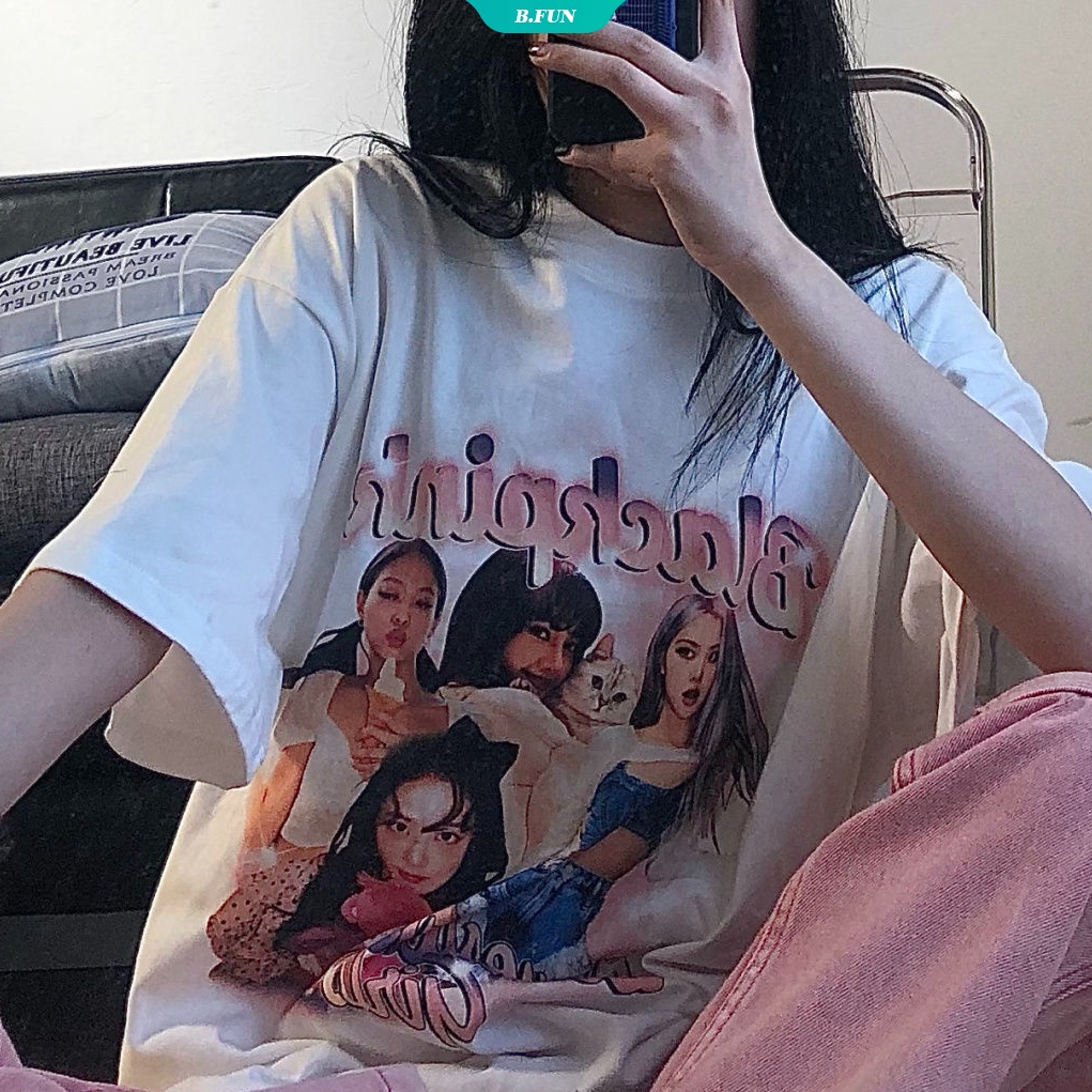 Áo Thun Cotton In Hình K-Pop Thời Trang Hàn Quốc 2022 Dành Cho Nam Nữ