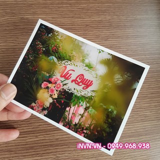 In ảnh 9x12 cm giấy Lụa [Từ 30 ảnh]