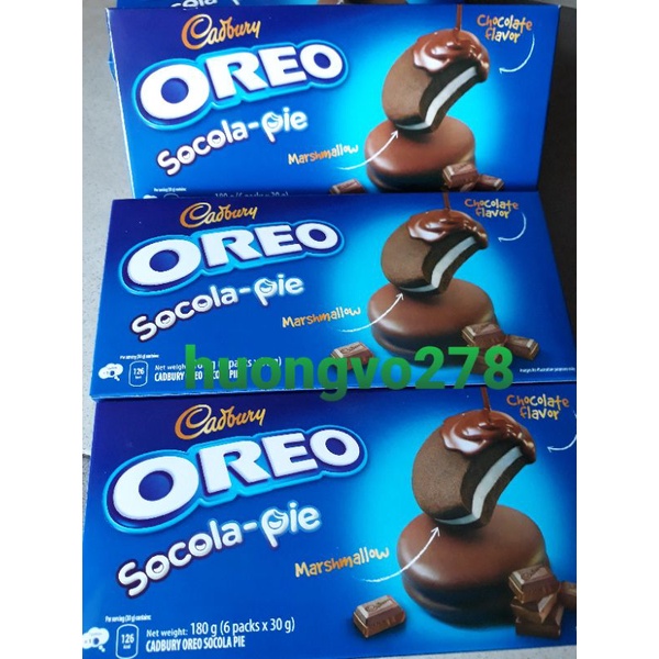 Bánh OREO SOCOLA-PIE hộp 180g