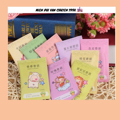 Túi Thơm Mini 12 Cung Hoàng Đạo Chống Mốc Để Tủ Quần Áo, Giày Dép 88060 shop Nguyễn Tùng