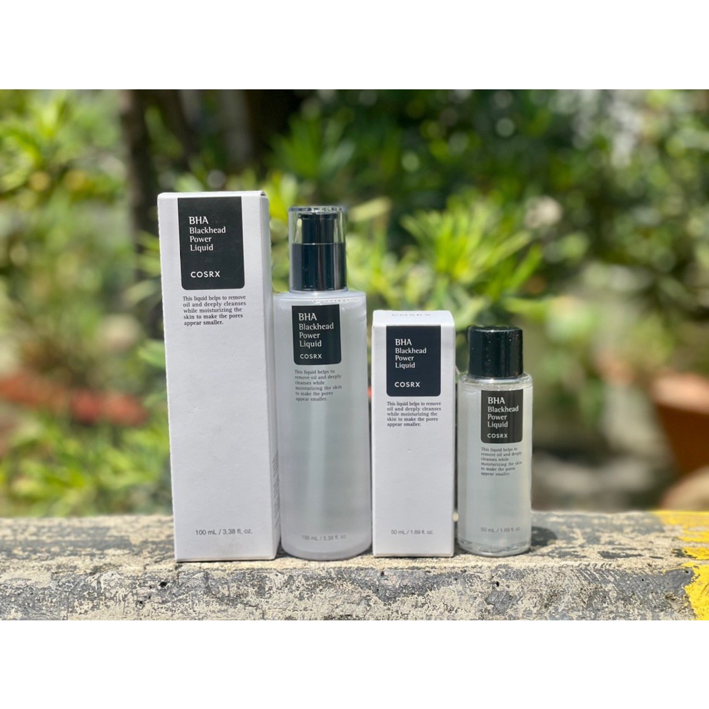 Tẩy Da Chết Hóa Học COSRX BHA Blackhead Power Liquid Hỗ trợ giảm và ngăn ngừa Mụn Đầu Đen 50ml 100ml daothinhuquynh