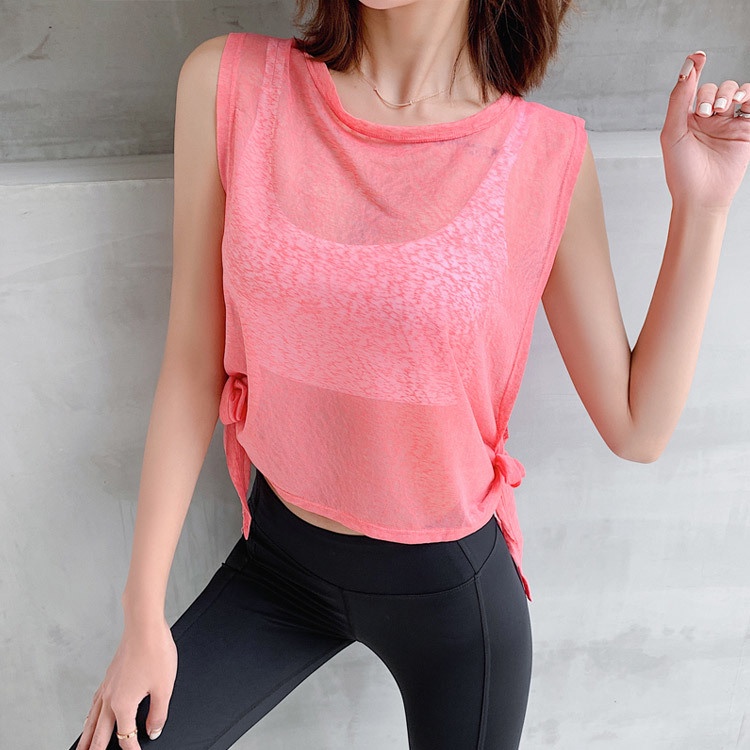 Áo Thun Thể Thao Sát Nách Dáng Rộng Nhanh Khô Thời Trang Cho Nữ