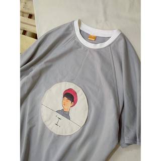 Áo Phông Oversize Unisex Vẽ Tay "I"