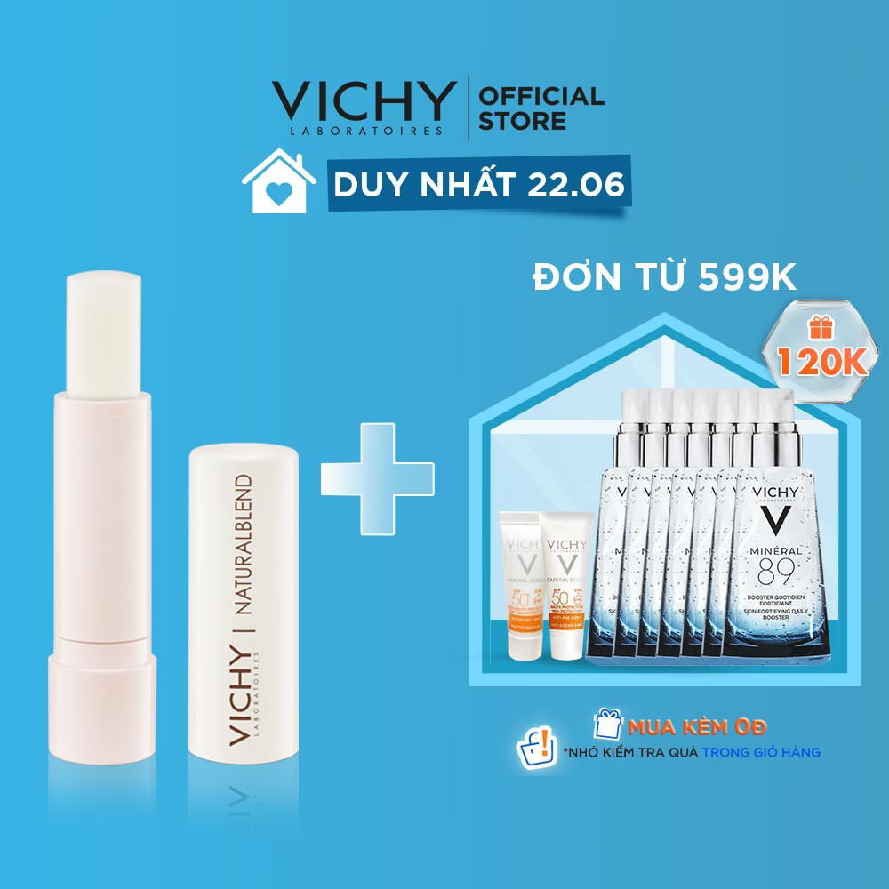 Son dưỡng ẩm không màu Naturallblend Hydrating Lip Balm Vichy 4.5g | BigBuy360 - bigbuy360.vn