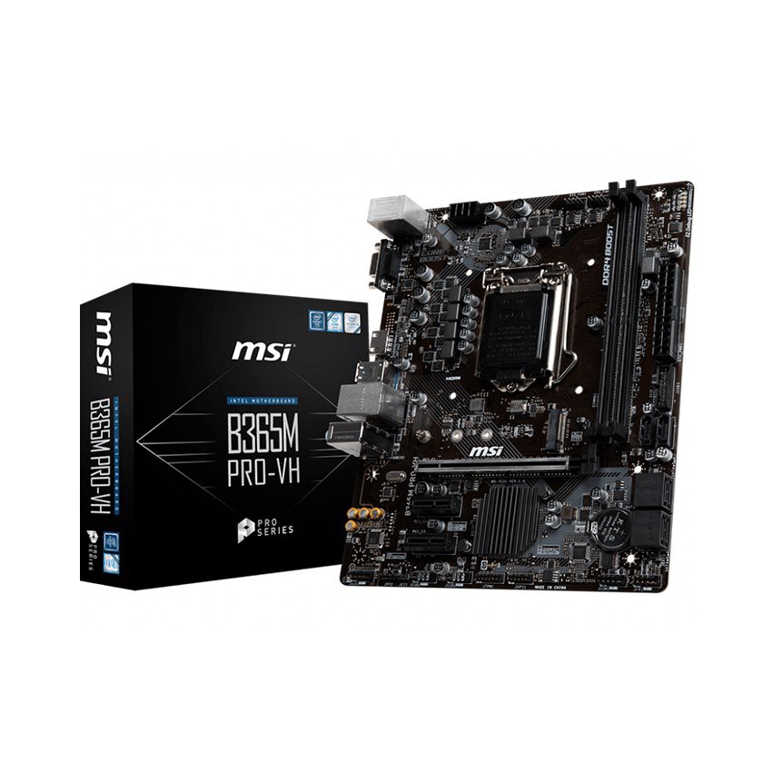Mainboard MSI B365M PRO-VH - mới 100% hàng chính hãng
