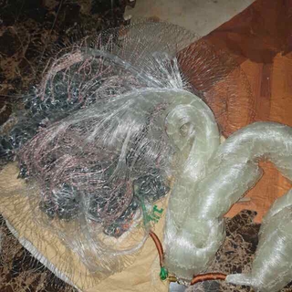 chài cước chân chì xích mắt thưa dài 4m bung 8m nặng 5kg