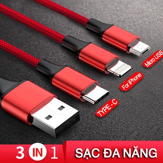 Dây Cáp Sạc 3 trong 1 Bagi CB-AS12