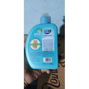 Nước rửa tay Dr Clean hương dâu 200gram