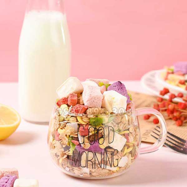 Ngũ Cốc Dinh Dưỡng Sữa Chua Ăn Kiêng Tăng Giảm Cân Mix Hạt Và Trái Cây Yogurt Nuts Oatmeal - 400g