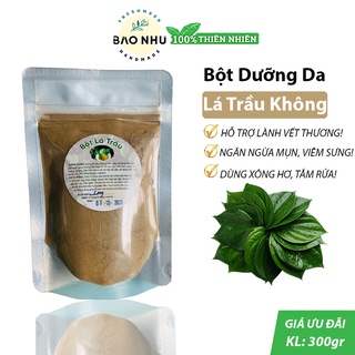 100gr Bột lá trầu không vườn trồng sạch xông hơ, đắp mặt nạ chăm sóc mẹ sau sinh