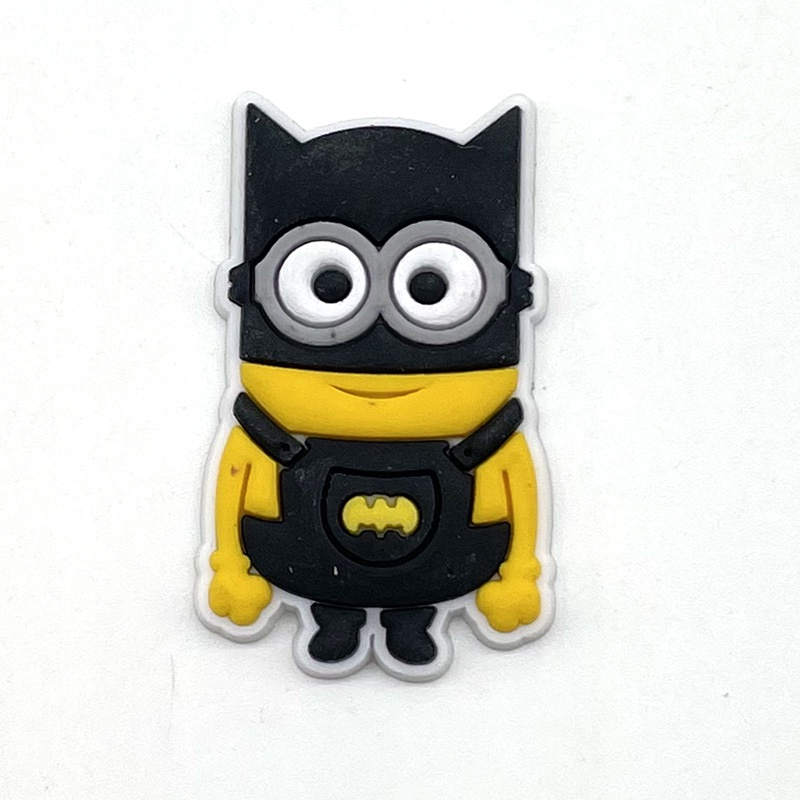 Jibbitz chủ đề hoạt hình minions crocs DIY Shoe Charms pvc accessories Phụ kiện dép Với 1000 Mẫu Lựa Chọn Thích hợp làm quà tặng giày trẻ em