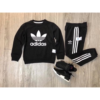 Bộ quần áo Adidas 3 lá cho trẻ em