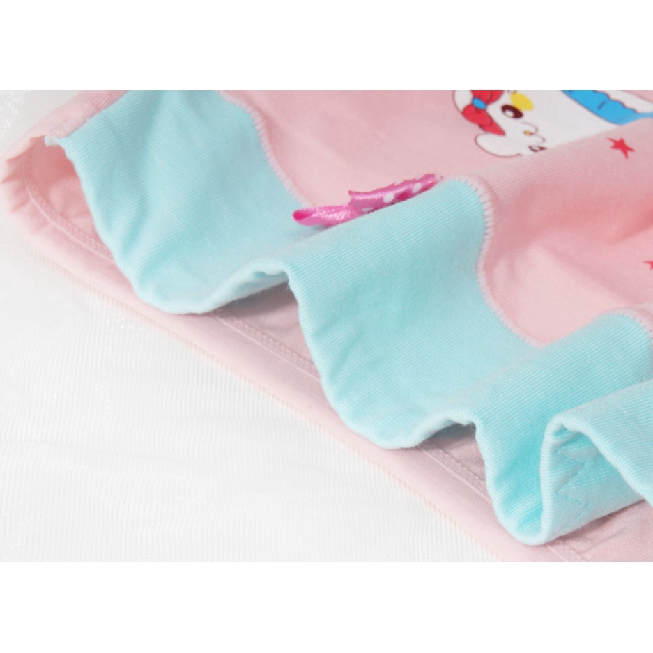 Set 3 quần lót vải cotton hoạ tiết xinh xắn dễ thương cho bé