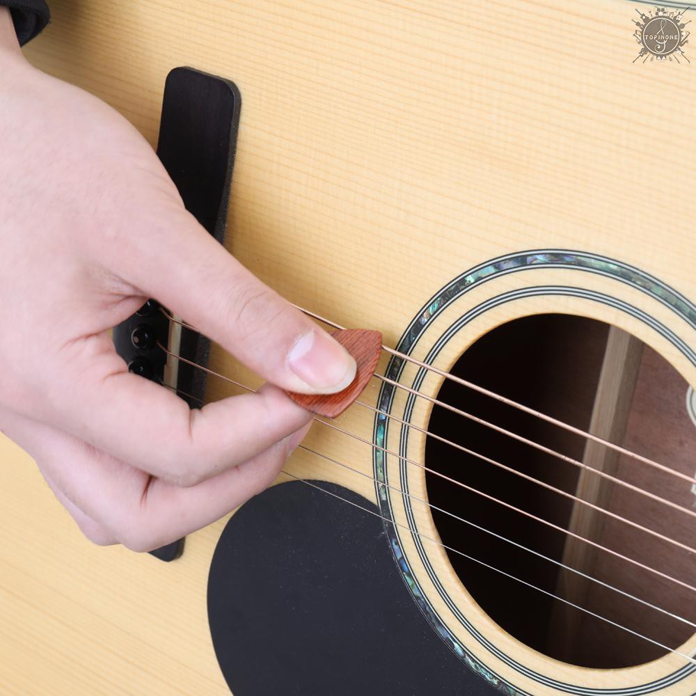 Phím pick gảy bằng gỗ dày 3mm chuyên dụng cho đàn guitar