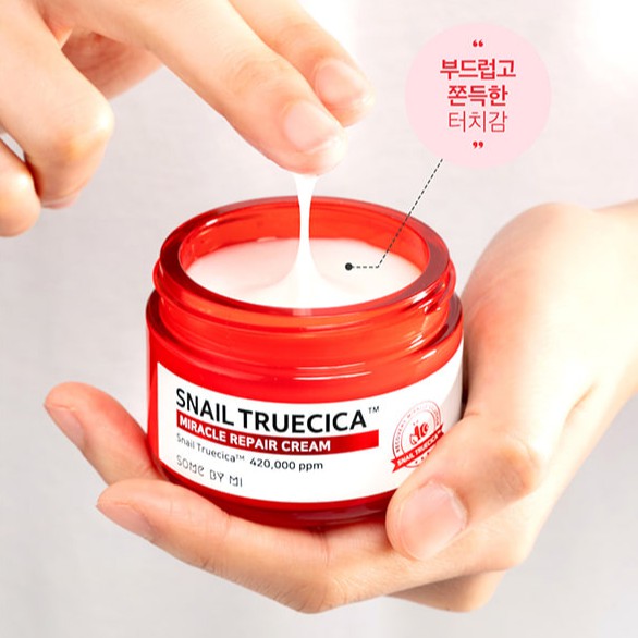 Kem Dưỡng Some By Mi Snail Truecica Miracle Repair Cream 60g