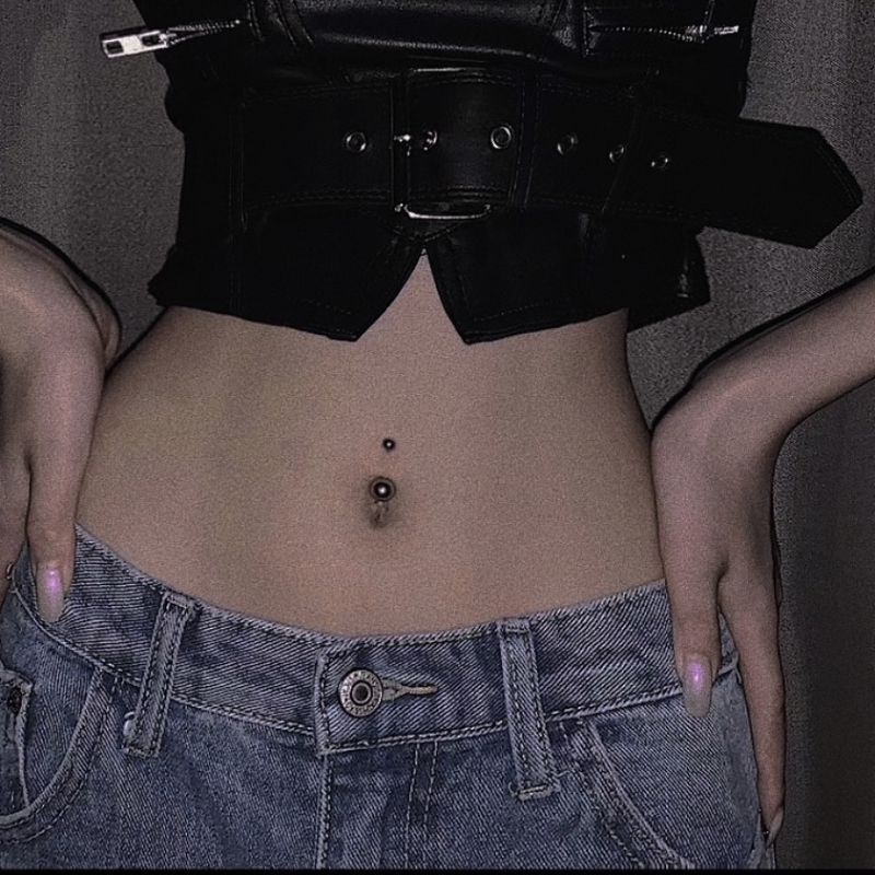 Khuyên rốn basic thân ngắn 6 - 8 - 10mm