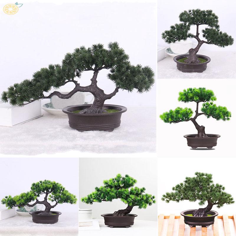 Cây bonsai giả trang trí không gian xanh trong nhà