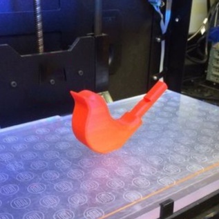 Còi huýt sáo tiếng chim hót thổi nước và Còi tạo giai điệu móc khóa - IN3D.INDINI