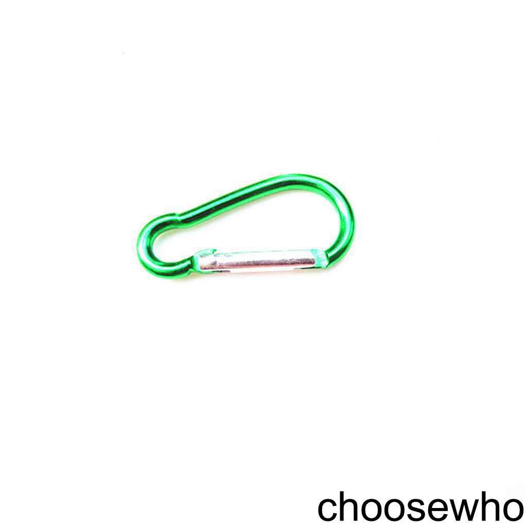 Set 5 móc khóa đa năng hình chữ D bằng hợp kim nhôm chất lượng cao