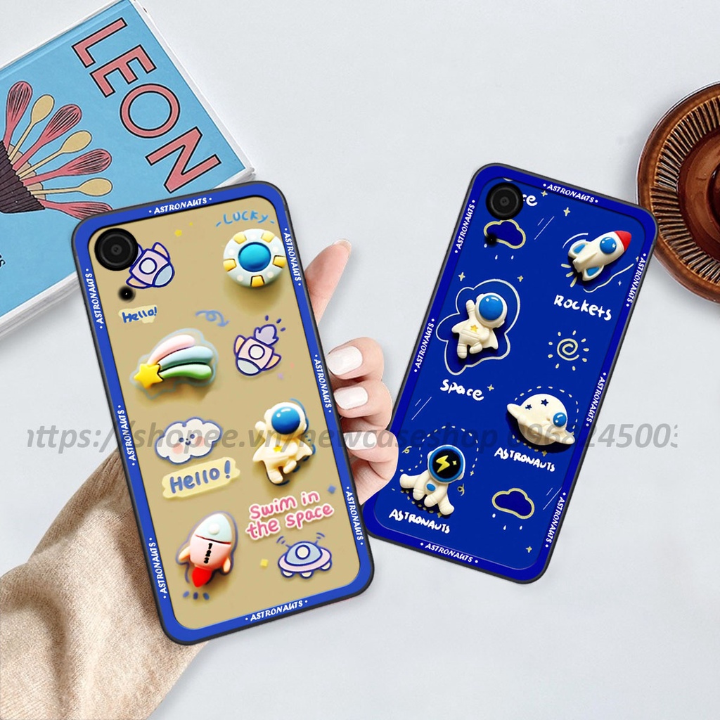 Ốp Samsung A03 Core in hình 3D Bear love,Kuromi,Space cute độc lạ