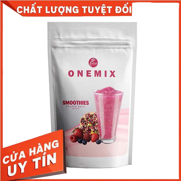Bột Mix Smoothie & Vanilla Onemix Gói 1KG - Luôn Sẵn Hàng Tại Kho - Bao Giá Thị Trường