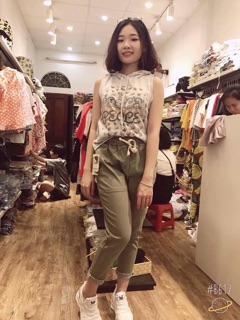 Quần baggy thô