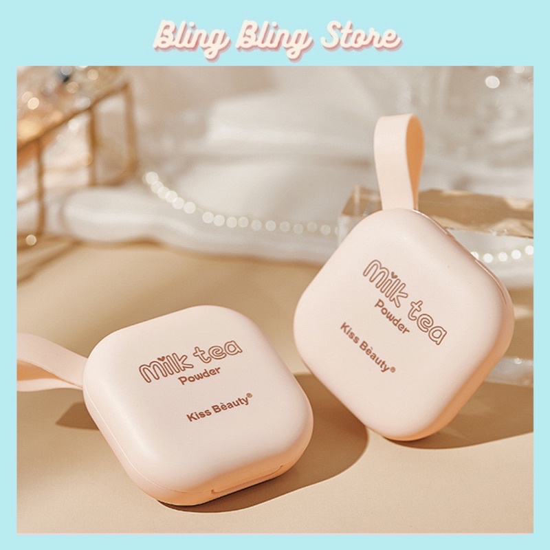 Phấn Phủ Nội Địa Trung Phấn Phủ Dạng Nén Kiềm Dầu Che Khuyết Điểm KISS BEAUTY | BigBuy360 - bigbuy360.vn