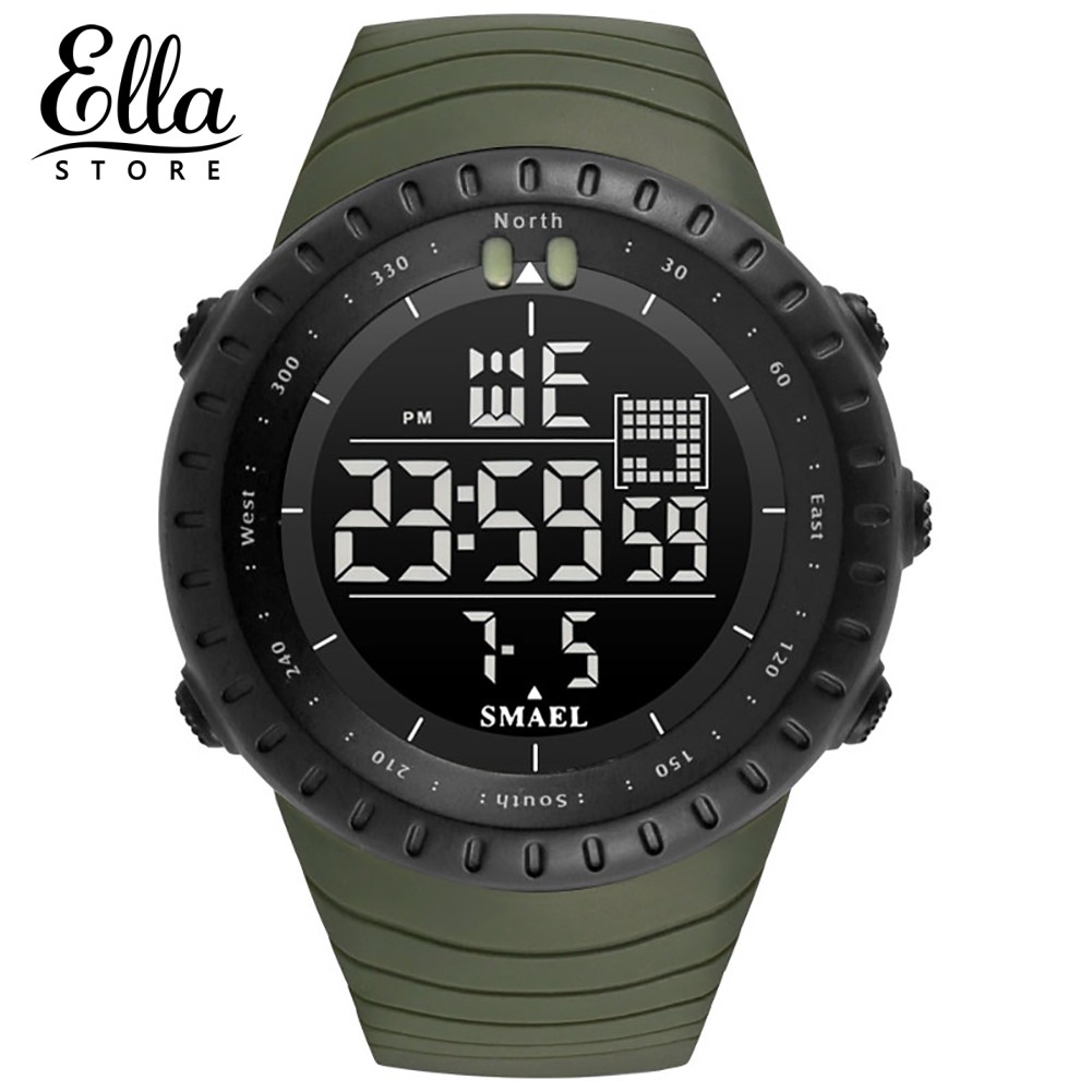 Đồng Hồ Điện Tử Màn Hình Kỹ Thuật Số Smael 50m Dành Cho Nam