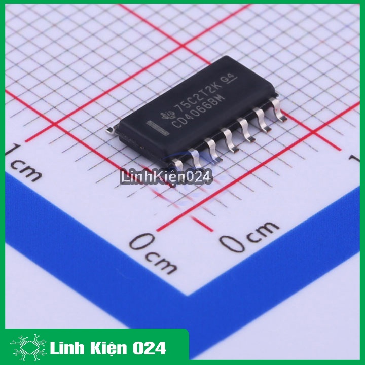 IC chức năng CD4066 14P (CD4066BM, CD4066BE)