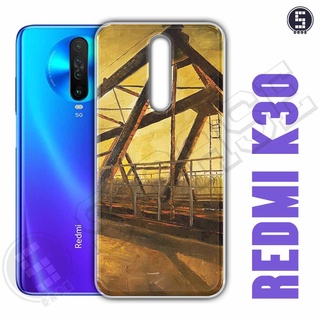 Ốp điện thoại Xiaomi Redmi K30 Dẻo Chống Shock Nhiều Mẫu Tuyển Tập 12 Phố Cổ Sơn Dầu A2031-CL12