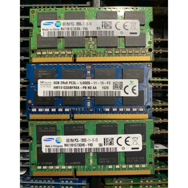 Ram Laptop DDR3L (PC3L) 8GB 4GB bus 1600 BH 36 tháng