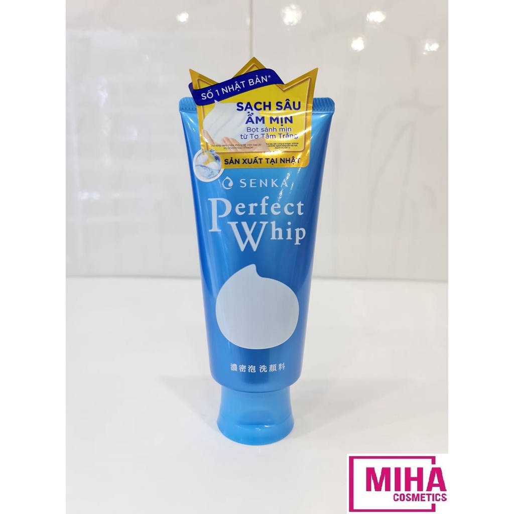 Sữa Rửa Mặt Tạo Bọt SENKA Perfect Whip 120g Nhật Bản