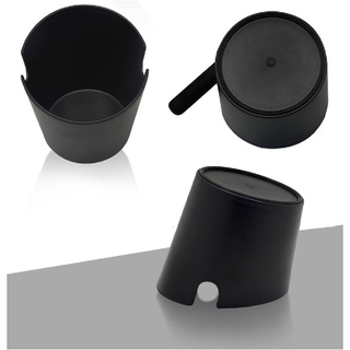 Đập bã cà phê mini (đen) 15x15cm