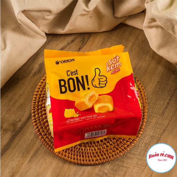 Bánh bông lan Orion C'est Bon gói 85g bổ dưỡng