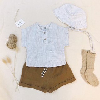 Set đồ rời cho bé trai "Cát trắng"- phiên bản không gồm nón kèm set
