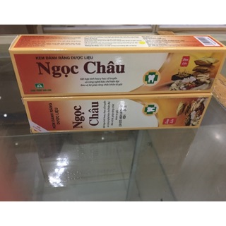 Kem đánh răng dược liệu Ngọc Châu