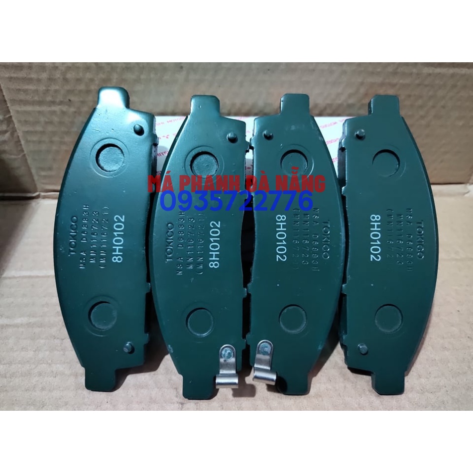 MÁ PHANH TRƯỚC/ BỐ THẮNG TRƯỚC MITSUBISHI TRITON / L200/ ZINGER  - MÃ MN116723